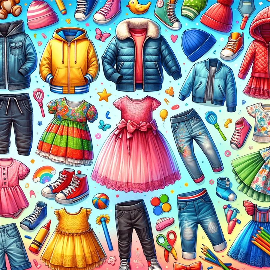 Klader for barn en varld av stil komfort och lek