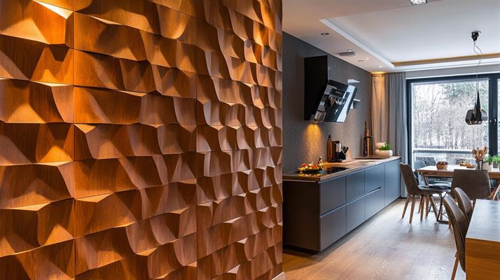 Akustik panel væg - forbedr lydmiljøet i dit hjem